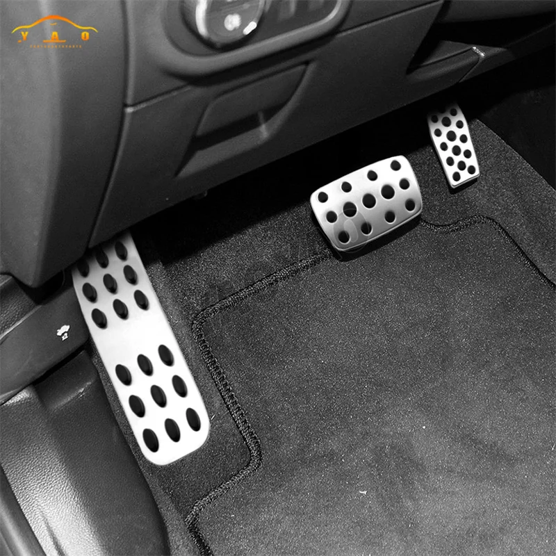 دواسات السيارة الغاز الفرامل الراحة غطاء مراتب مضاد للماء عالي الجودة لشروليه كروز تراكس ماليبو لأوبل موكا 2013-2015 مسند القدم وسادة الدواسة