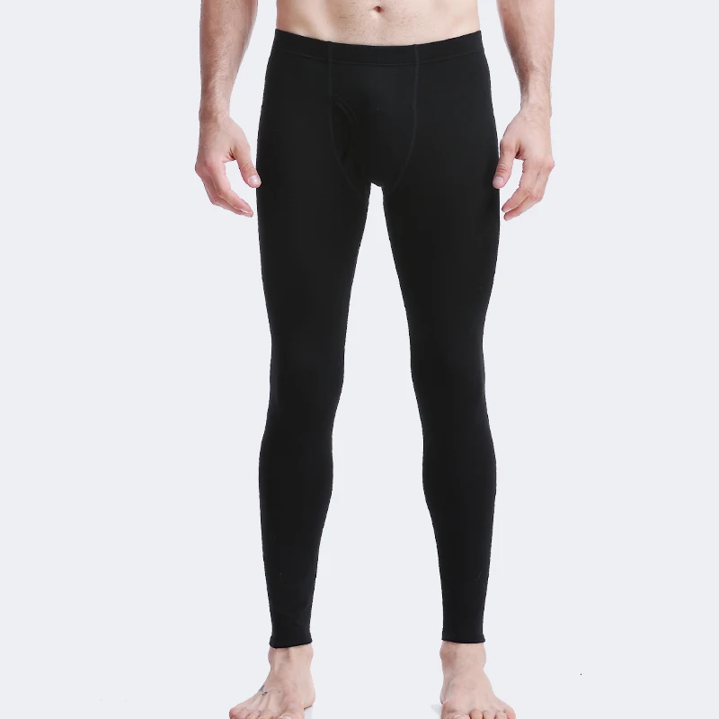 Austrian Element men's single-piece long Johns, youth autumn and winter slim-fit leggings, cotton thread pants, thermal pants, t