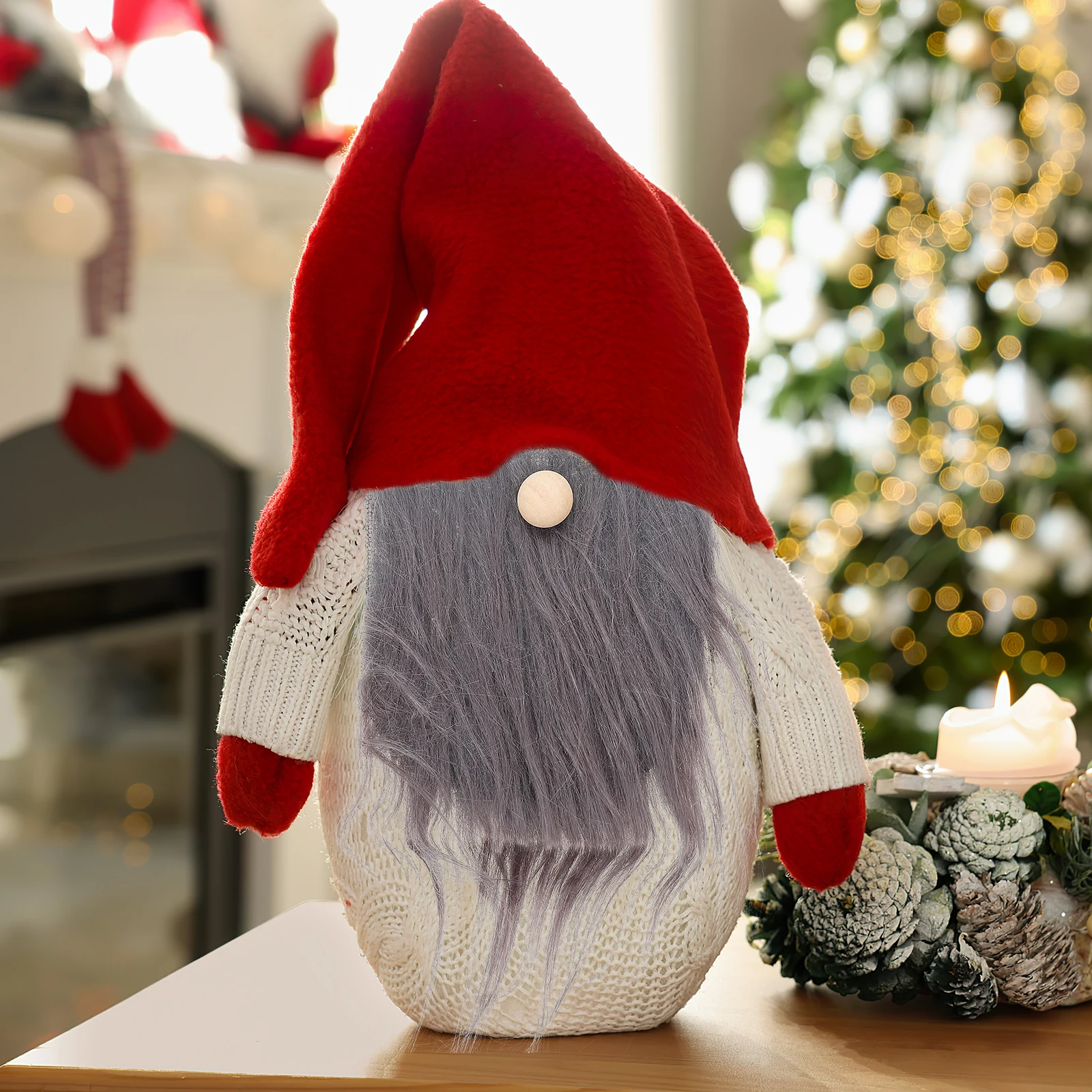 

Dwarf Accessory Set Beard for Making Knome Faux Fake Gnome Beards Bulk Precut Crafting Kits White