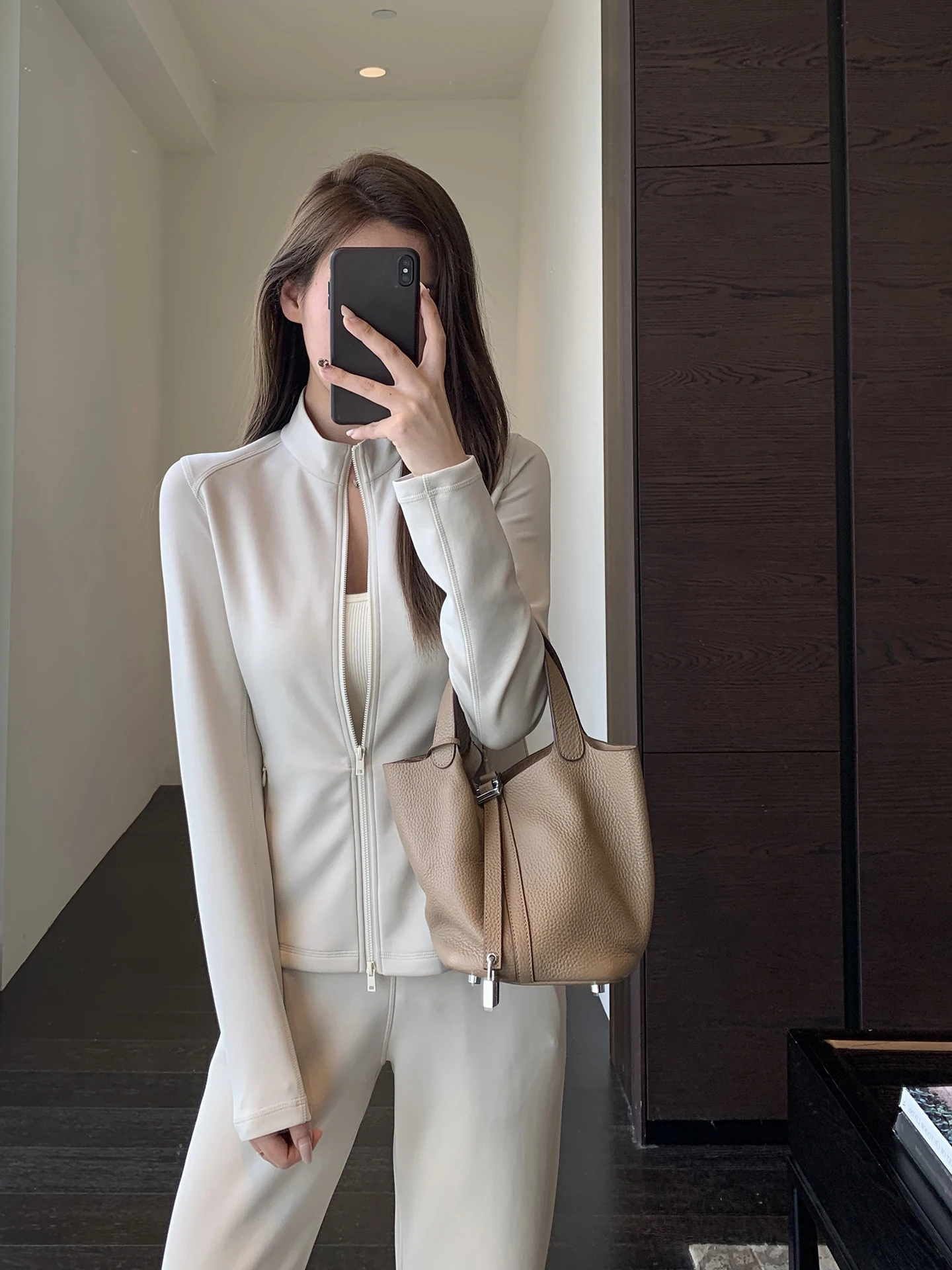 

Slimming Effect Comfortable Cool Feeling Fairy Fabric Women's Spring Summer Fashion Set Wide Leg Pants Coat Casual Straight Cut