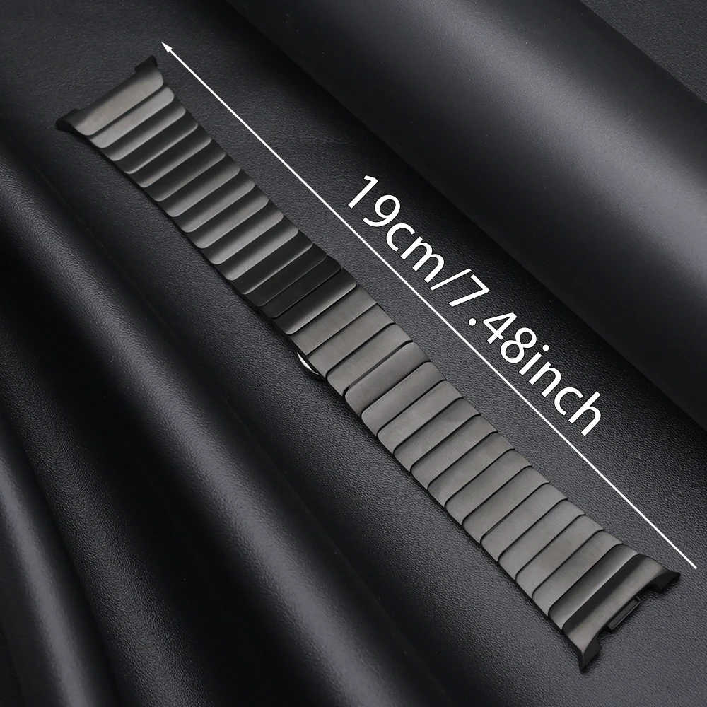 Ремешок из нержавеющей стали для Samsung Galaxy Watch 8 40 мм 44 мм 8 Classic 46 мм Металлический ремешок для Galaxy Watch Ultra 2025 2024 Браслет