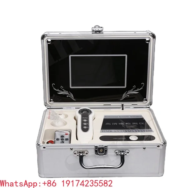 

New Hair S-kin A-naly-zer Diag-no-sis Sc-an-ner Ma-ch-ine- for F-ace Body with Mois-tu-rizer Featu-re Ava-ila-ble