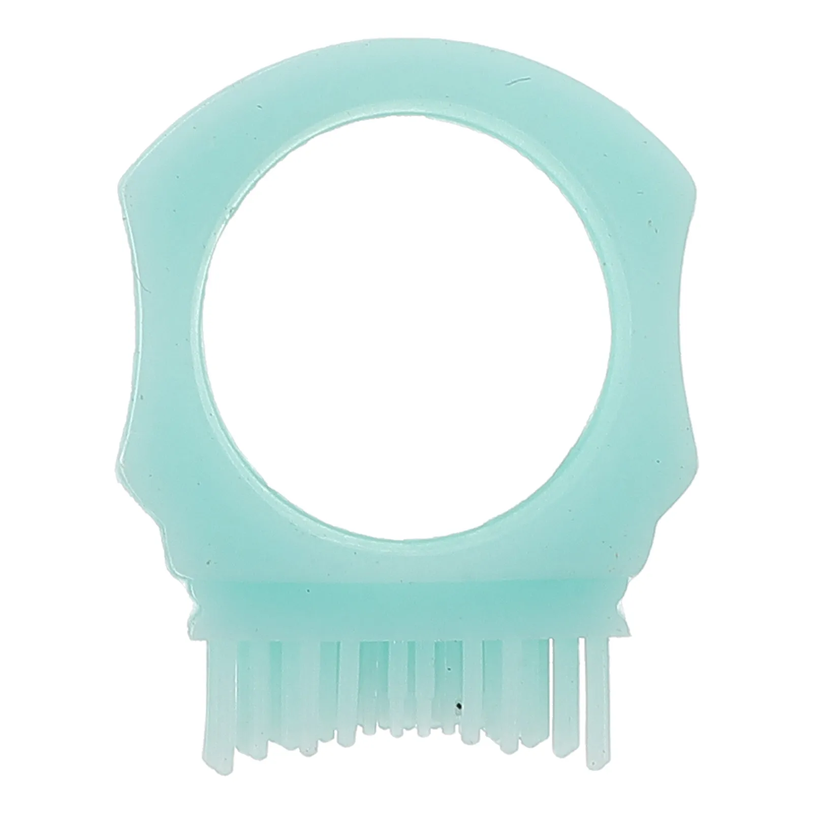 Portable Ring Toothbrush Blue Silicone Soft Toddler Teeth Cleaner Care Travel Mini Finger Brush Oral Cleaner