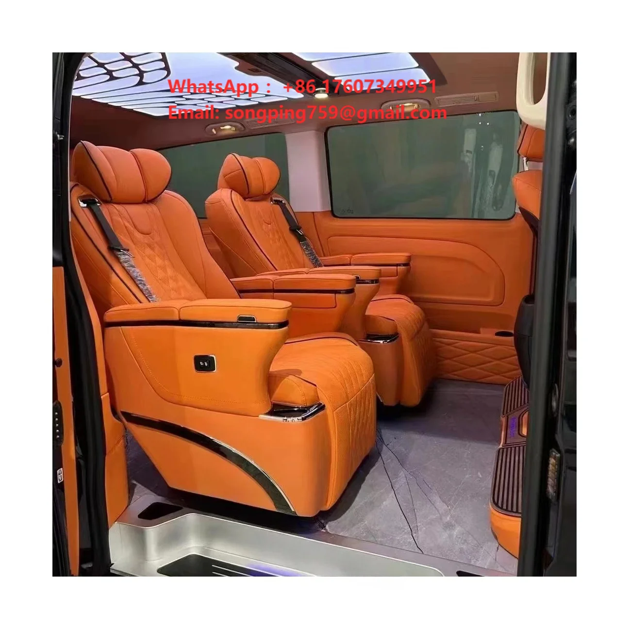 Made for Car Seat Cover 3 Rows With 6-8 Seats Luxury Middle Part Original Custom Fit for Toyota Alphard