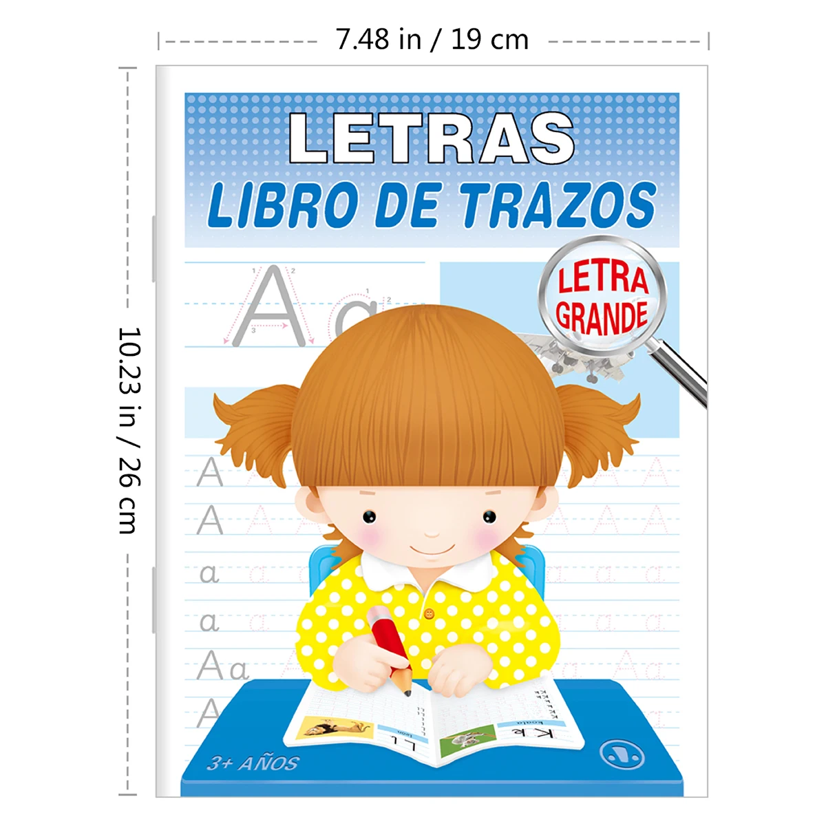 "LETRAS TRAZOS" 5 books, in Spanish, to help children write letters in Spanish