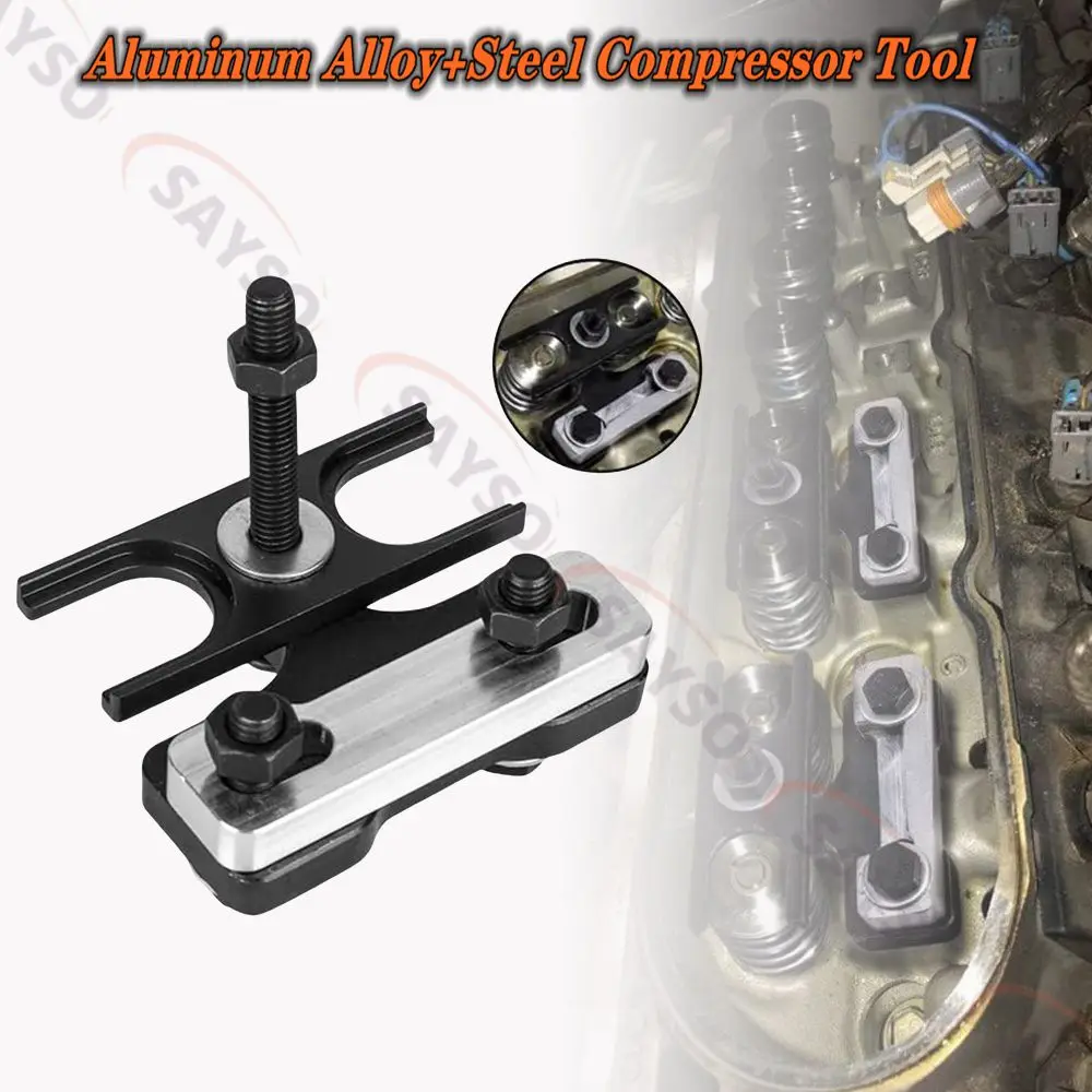 

Black Valve Spring Compressor Tool Compatible for Chevy LSX LS1 LS2 LS3 LS6 4.8 5.3 5.7 6.0 6.2 Engine 67605