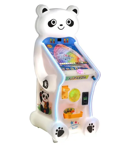 Hot Sale Coin Operated Star Pass 14mm Pachinko Machine Cute Tiger Pinball Game Machine Pull Rod Pachinko Machine Glass Bead Toy