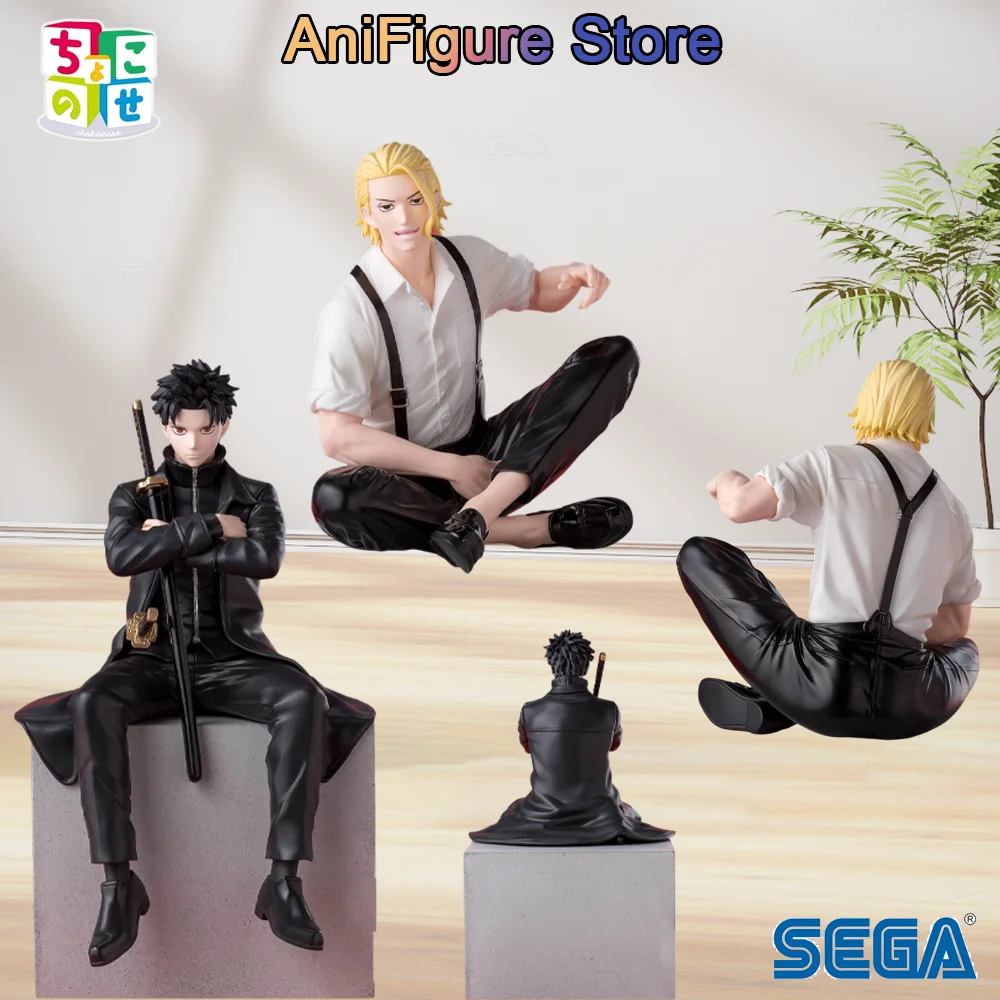 Genuine In Stock SEGA Sit Down Series Kagurazaka Shibato Go Roppe Senkou Figure Anime Model Toy Collectible