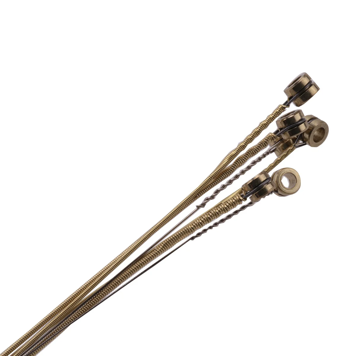 

A89E-2 Sets of 6 Guitar Strings Replacement Steel String for Acoustic Guitar Guitar Changing Tool