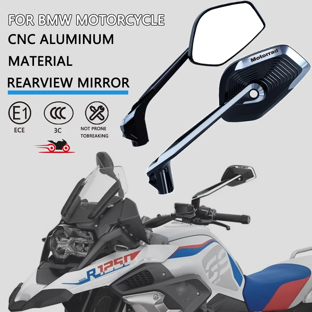 Motorcycle Accessories CNC Rear View For BMW R1200GS R1250GS Mirrors Moto Side Mirrors R 1250GS Adventure 1200GS View Mirror