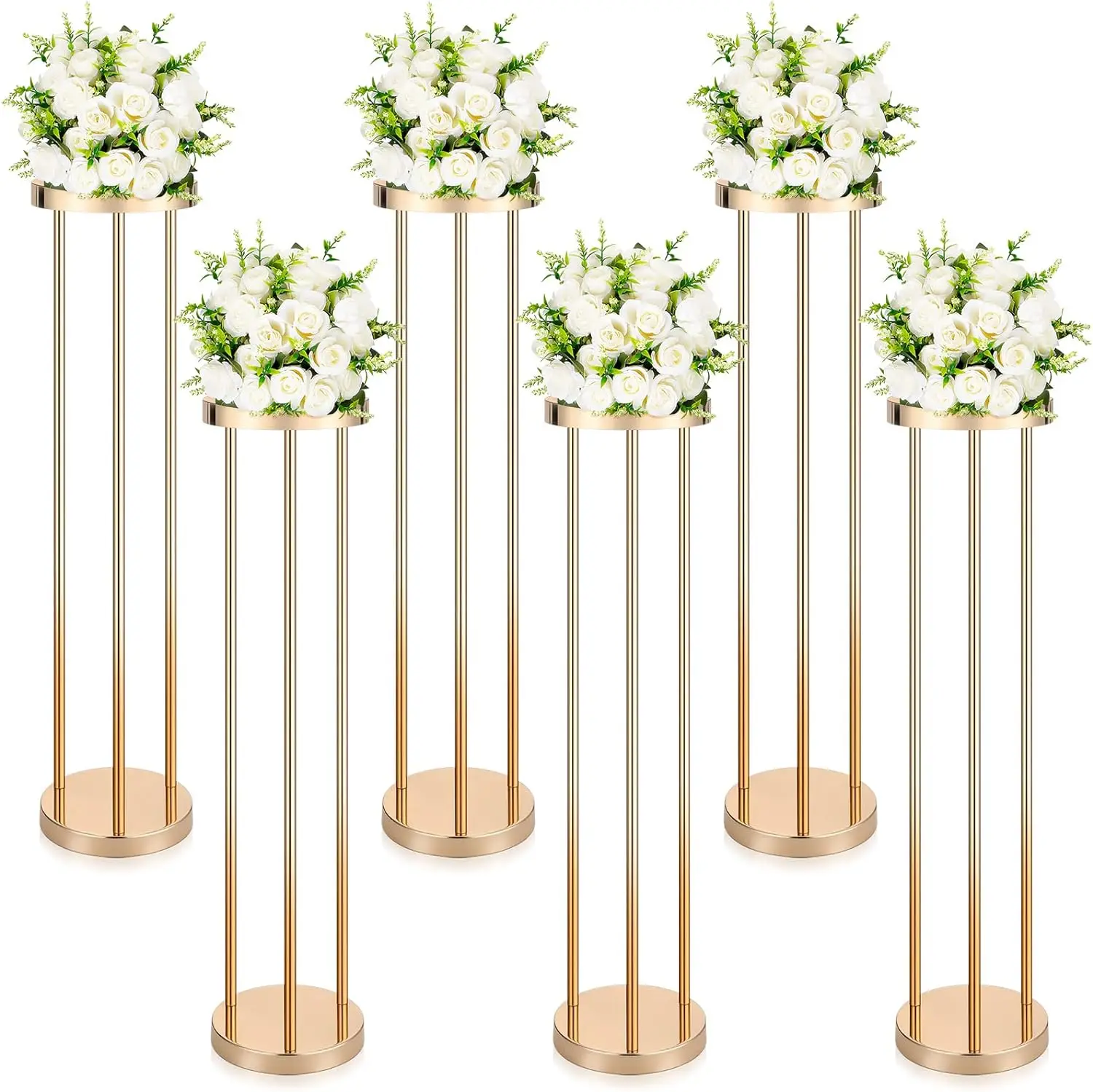 

10cm to 120cm)Sliver /gold Design Wedding Party Flower Stands Tall Gold Metal Flower Stand Wedding Centerpieces 910