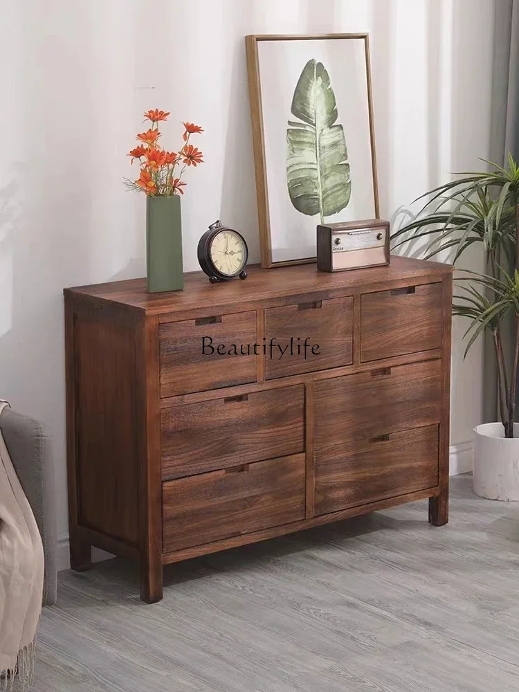 

American storage locker bedroom living room against the wall dining side cabinet small apartment high storage