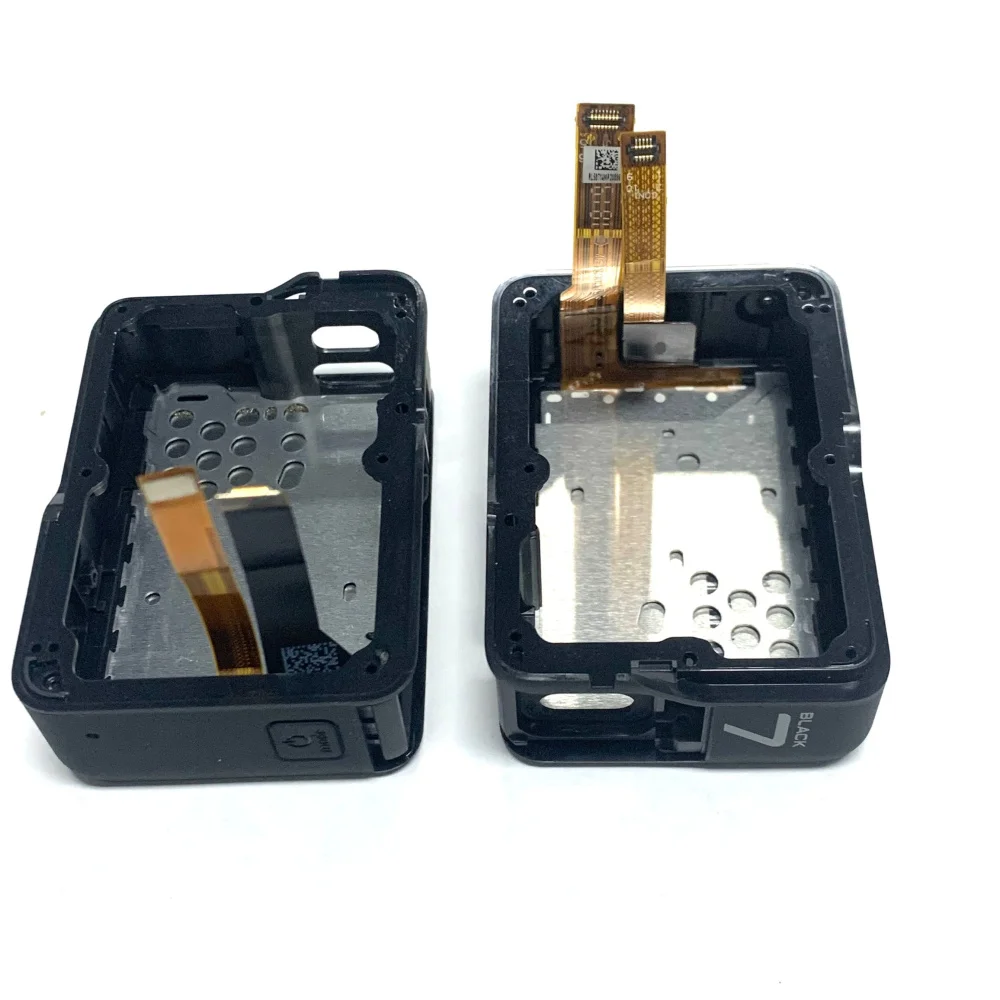 100% Original For GoPro Hero 5/6/7Black Rear LCD screen Repair touch screen with back case Frame