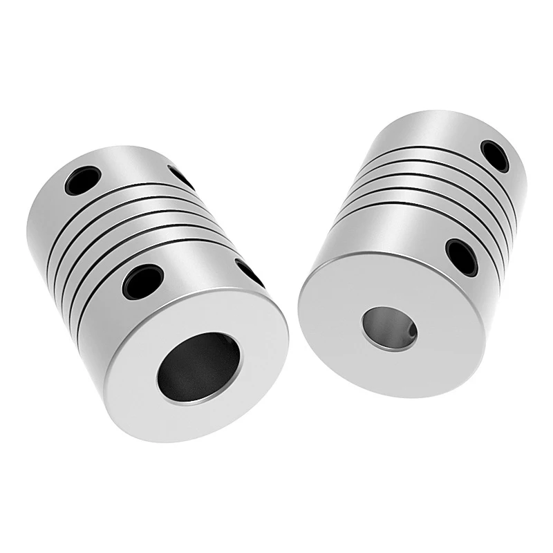 

3DPrinterdiyAccessories Winding elastic encoder coupling Stepper motor aluminum alloy coupling