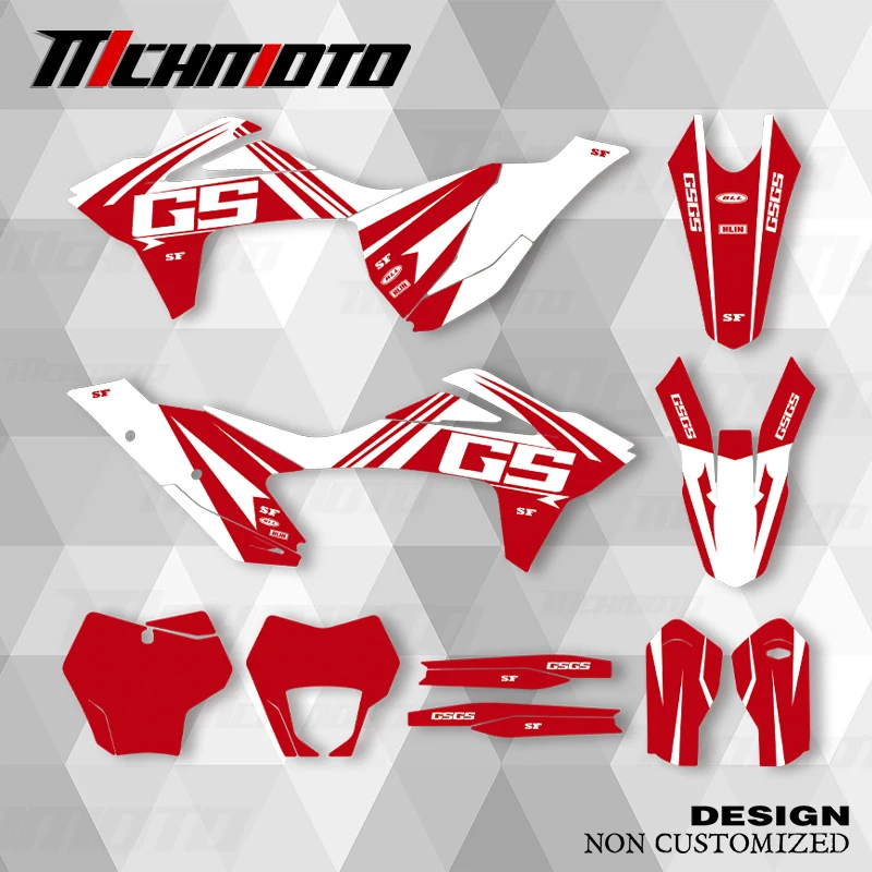 

MCHMFG новый стиль графические наклейки наборы наклеек для GASGAS EC MC 2021 2022 2023