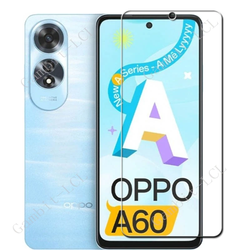 3PCS 9H Original For OPPO A60 Tempered Glass Protective On OPPO A60 CPH2631 6.67