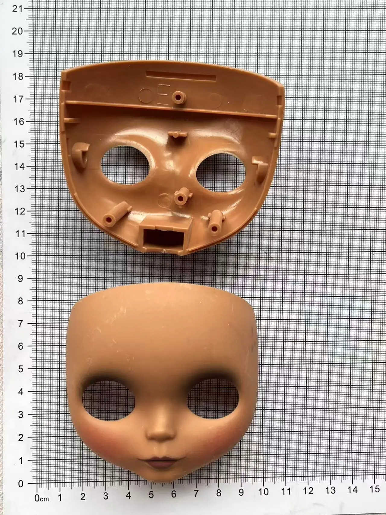 Kleine Puppengesichtsform, Gesichtszubehör für 1/3-Puppen, verschiedene Stile erhältlich für Sammelfiguren – Detail 12