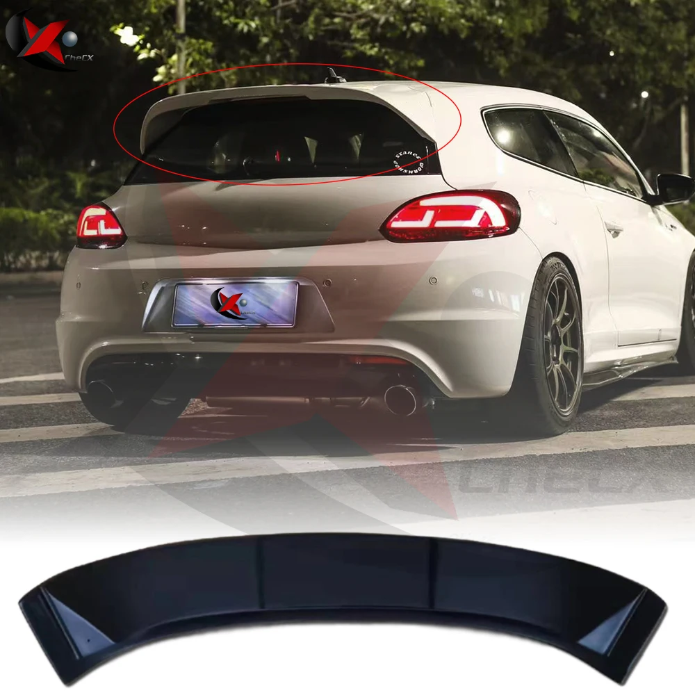 

Black Spoiler For Volkswagen Scirocco Regular Standard 2009 2010 2011 2012 2013 2014 Rear Windshield Wing Trunk Accessories