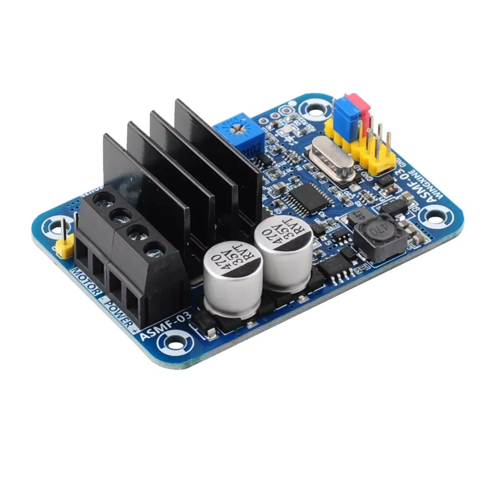 ASMF-04 jednokanałowy kontroler o wysokim momencie obrotowym 500 Nm do sterowania robotem o wysokim momencie obrotowym DIY Servo (wersja ulepszona ASMF-03) płyta