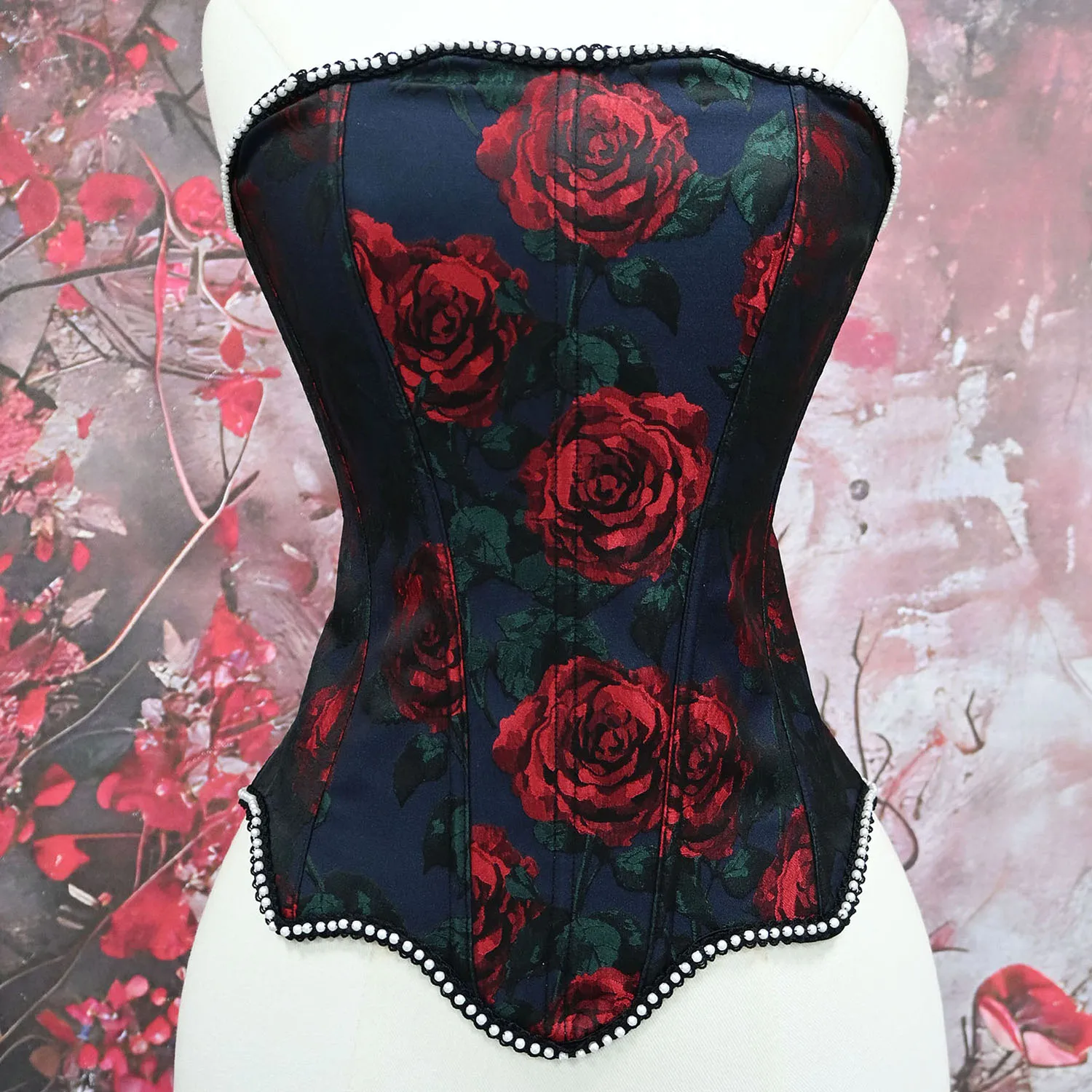 top-corsetto-da-donna-con-motivo-rosa-vintage