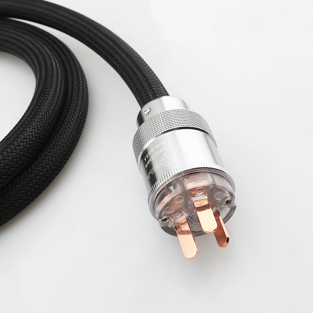 HIFI P101 銅オーディオファン主電源ケーブル AU EU US 電源ケーブル Schuko プラグアンプ CD DVD