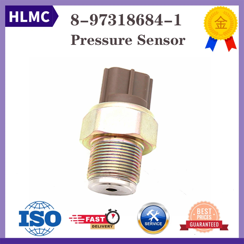 

Construction Machinery Parts Fuel Rail High Pressure Sensor 98119790 97318684 8-97318684-1 4990006130 for Nissan X-trail 2.2