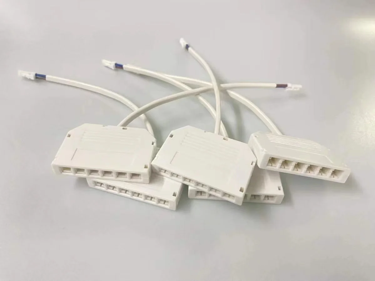 2 3 6-Port-Verteilerkasten-Hub-Splitter für LED-Streifenlicht, Lichtkasten, Stromkabel, Schnellverbinder – Detail 6