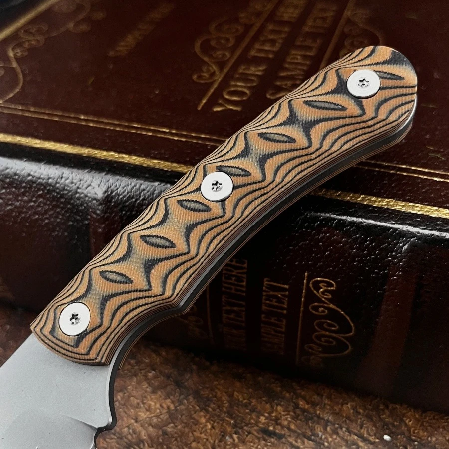 RMJ مع كيديكس غمد في الهواء الطلق بقاء شفرة مثبتة سكين EDC متعددة الوظائف دائم أدوات المرافق EDC سكاكين التخييم للرجال