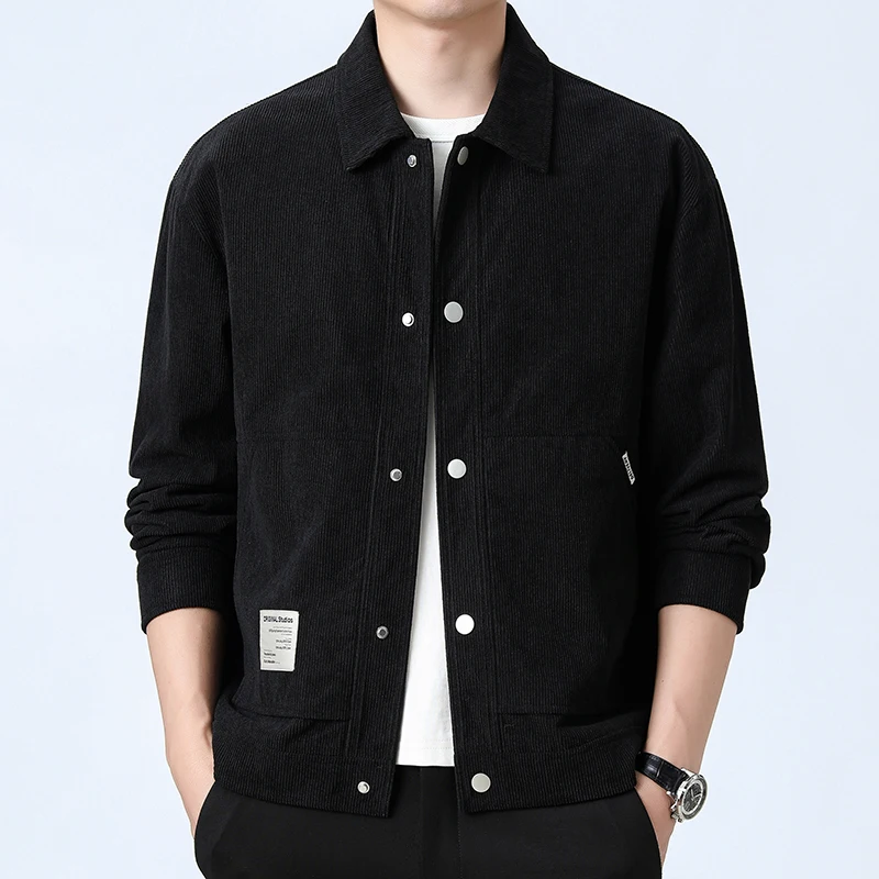 Весенне-осенняя бейсбольная куртка, молодежная верхняя одежда, мужское повседневное пальто с воротником, спортивная одежда из полиэфирного волокна Full Sve