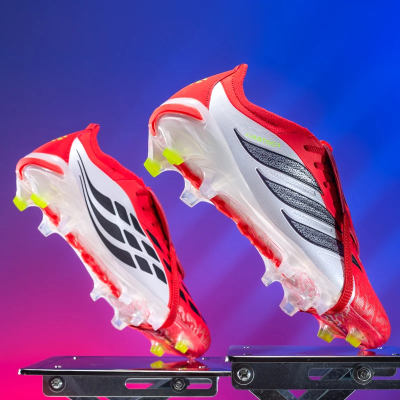 Zapatillas de Fútbol Predator 26 Premium Nuevas y Recomendadas, Tacos Largos FG y Tacos para Césped Artificial TF, Zapatos de Fútbol Profesionales, Tallas 35-45