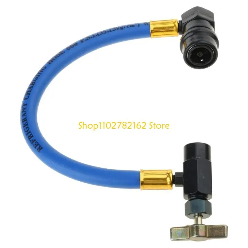 

547B 600PSI R134A AC Auto Conditioning Recharge Hose Refrigerant Can Tap New
