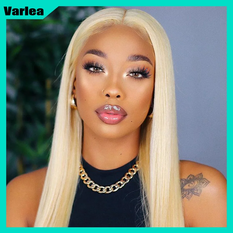 Varlea 200% Density Straight Hd Lace Frontal Wig 13x6 13x4 Lace Front Wig Human Hair 613 Lace Frontal Wig Human Hair For Women