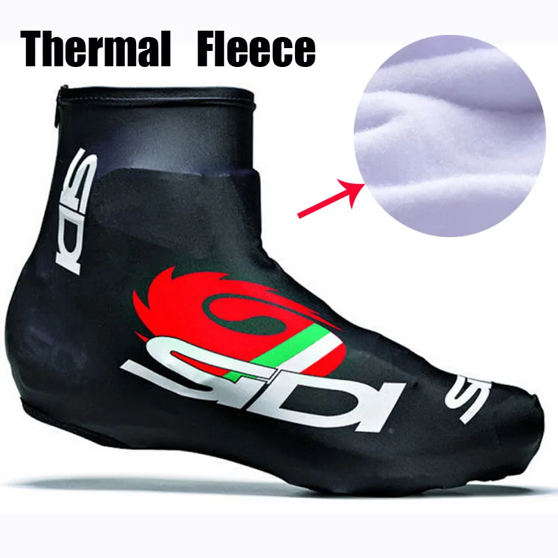 Cycling Shoe Covers Fleece Thermal Dustproof Man Woman Overshoes Road Bicycle Bike MTB Winter Cycling Shoe Cover hot sale