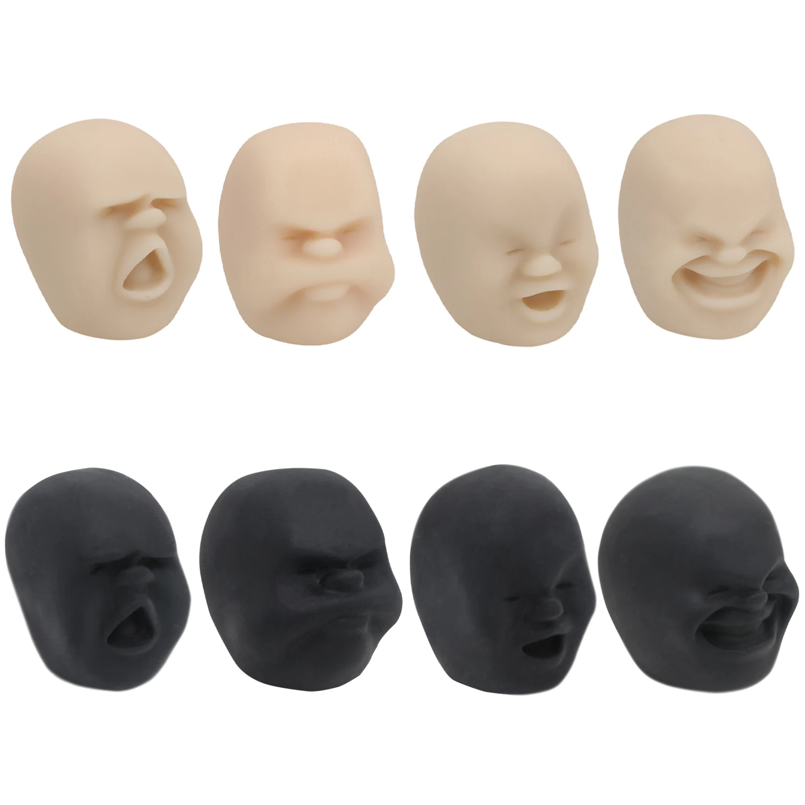 Human Face Emotion Vent Ball Squishy Toy Fun Novelty Antistress Ball Toy Adult Stress Relieve Toys Gift Fidget Toys for Anxiety