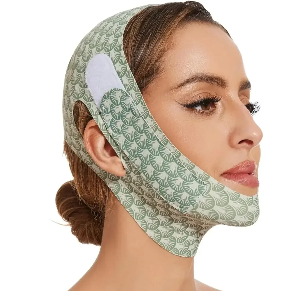 Cinturón de Estiramiento Facial para mujer, vendaje adelgazante de línea en V, moldeador de barbilla, levantamiento de mejillas, máscara antiarrugas, herramientas de belleza para el cuidado de la piel Facial