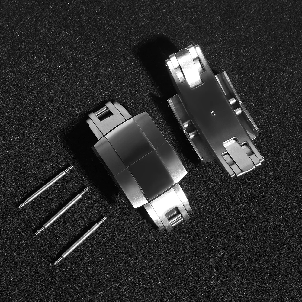 16mm 18mm 20mm 腕時計バックル CTS ラバーストラップ スプリングデプロイメントバックル アクセサリー 316L ステンレス鋼クラスプ WRIS TBUDDYS用