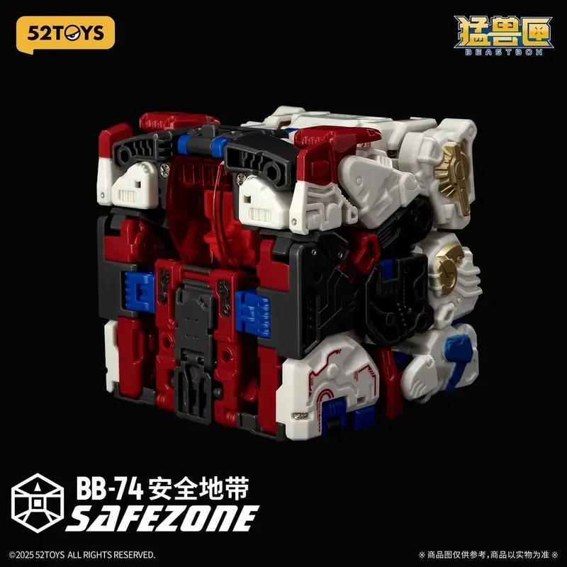 52TOYS Beastbox BB-74 SAFEZONE 2.0 Transformando Figura de Ação - Modelo de Brinquedo Robô Colecionável Presente de Natal Perfeito