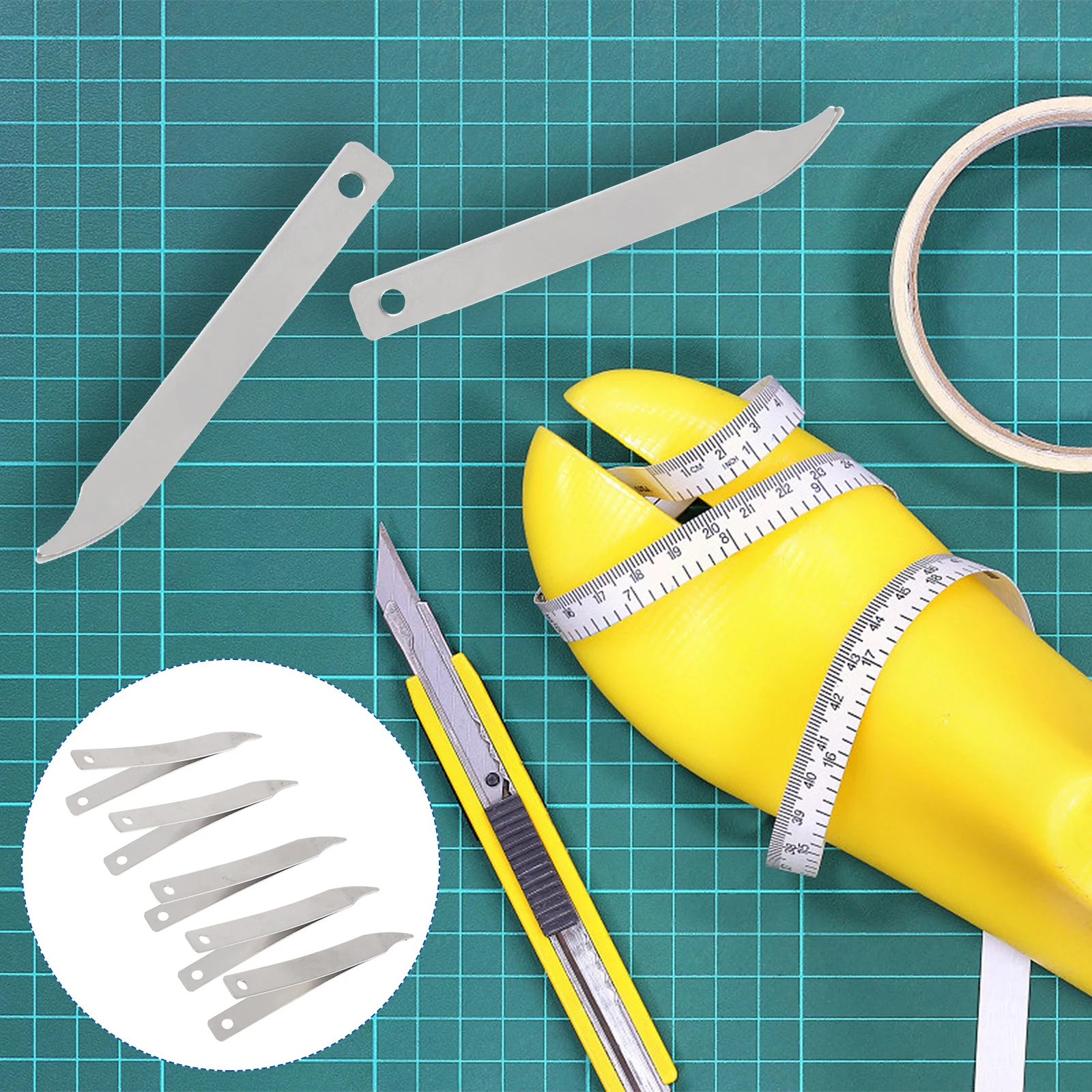 

5Pcs Ergonomic Stainless Steel Needle Pullers Practical Needle Removal Tools Handwork Gear Essential for Shoe Sole