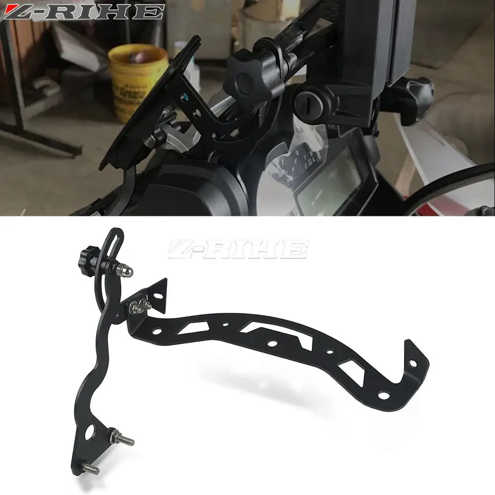 

For BMW R1250GS Adventure R 1250 GS ADV 2018-2020 R1250GSA Motorcycle Windshield Support Holder Windscreen Strengthen Bracket