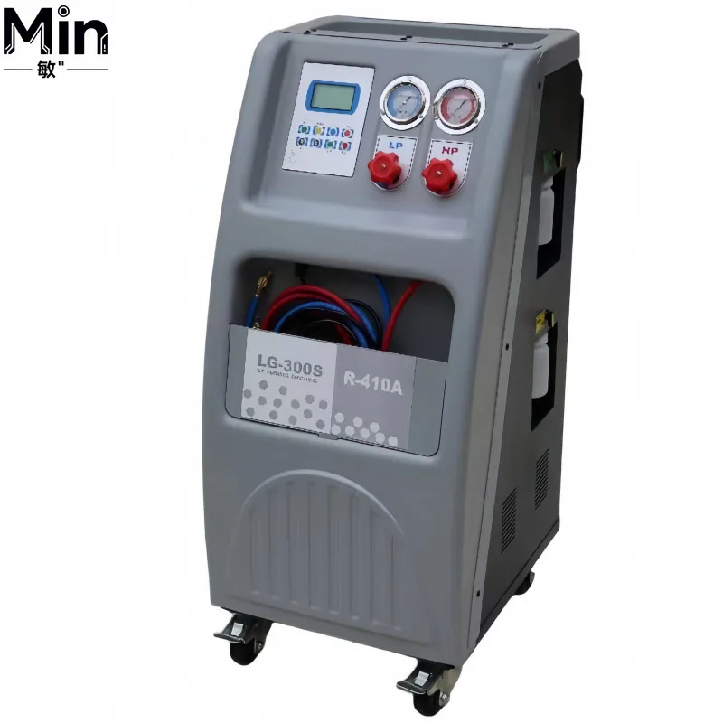 Automatic Automotive Air Conditioning Refrigerant Filling Recycling Machine with Vacuum Regeneration Leak Detection Function