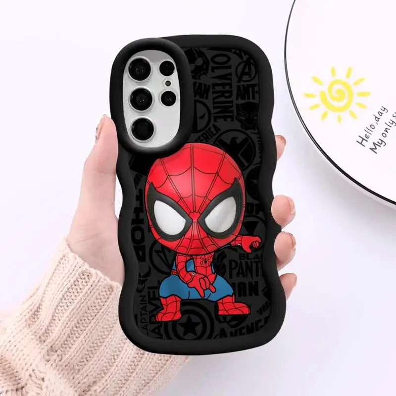 Marvel Sipider Man Venom Phone Case for OPPO A38 A33 A58 A57 A54 A53 A32 A31 A9 2020 A17 A16k A15 A12 A11 A7 A5 Soft Cover