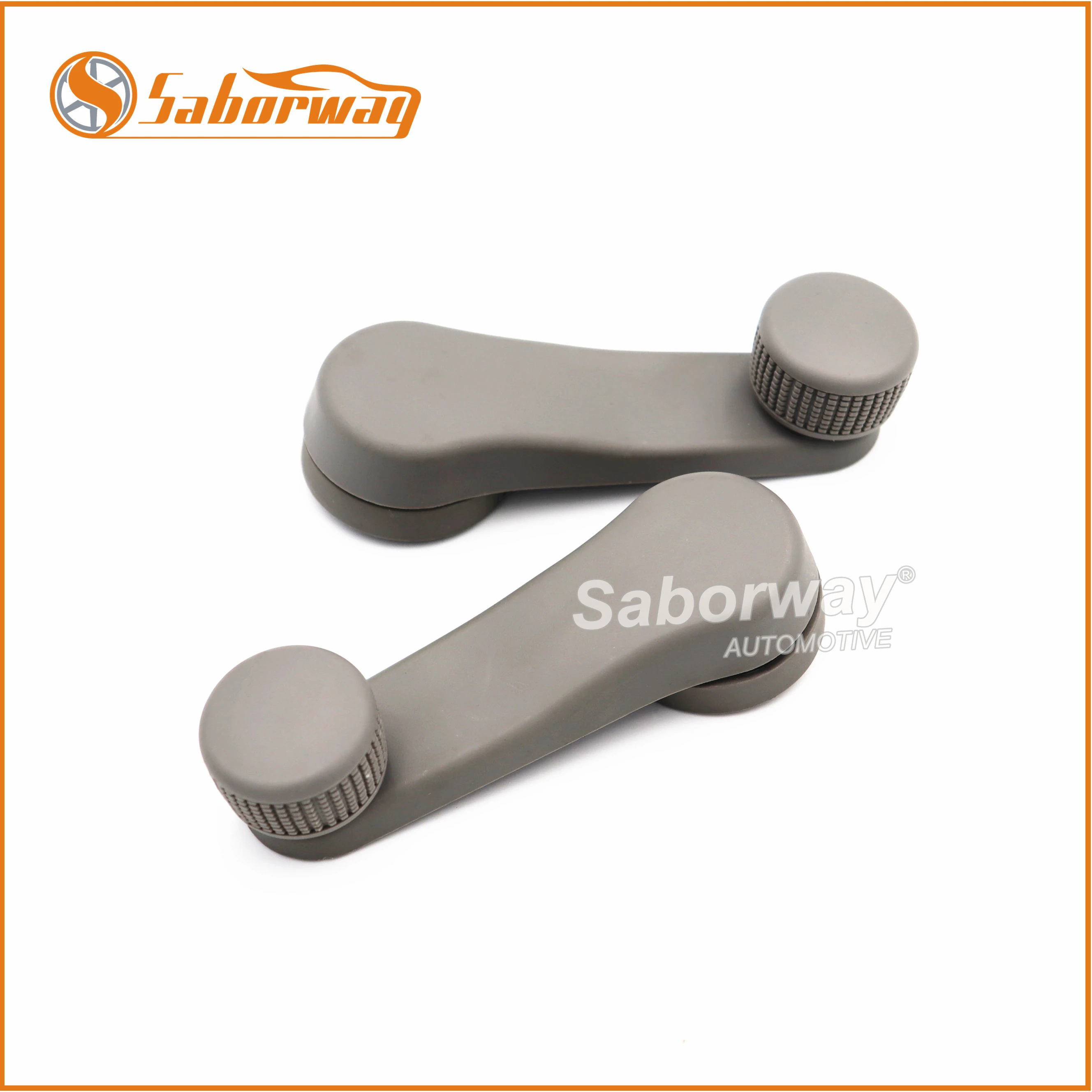 Saborway High Quality Gray Window Crank Winder Handle Lever For Polo Passat Rapid Ameo Fox Suran 6Q0837581A 6Q0 837 581A