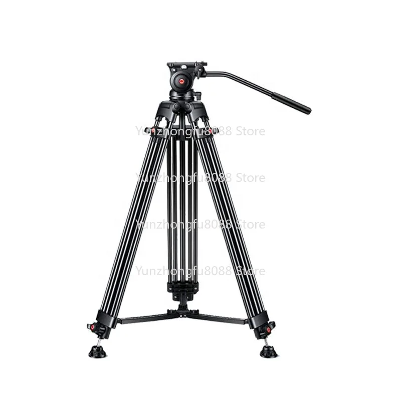 160Cm Professional Broadcast Heavy Duty Camera Tripod with Fluid Head for Camera