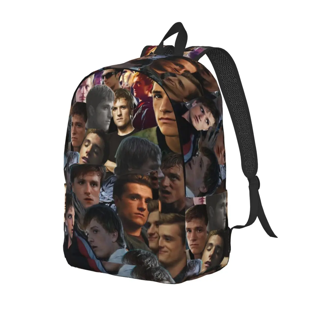 Hunger Games Peeta Mellark Backpack for Men Women Teenage Student Work Daypack Josh Hutcherson Laptop Canvas Bags Gift