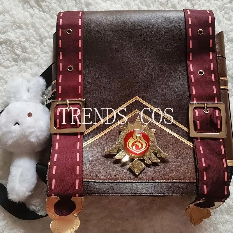 حقيبة كتف لطيفة للفتيات ، حقيبة ظهر Klee مع دمية فارس شرارة دودودوكو ، هدية الهالويين