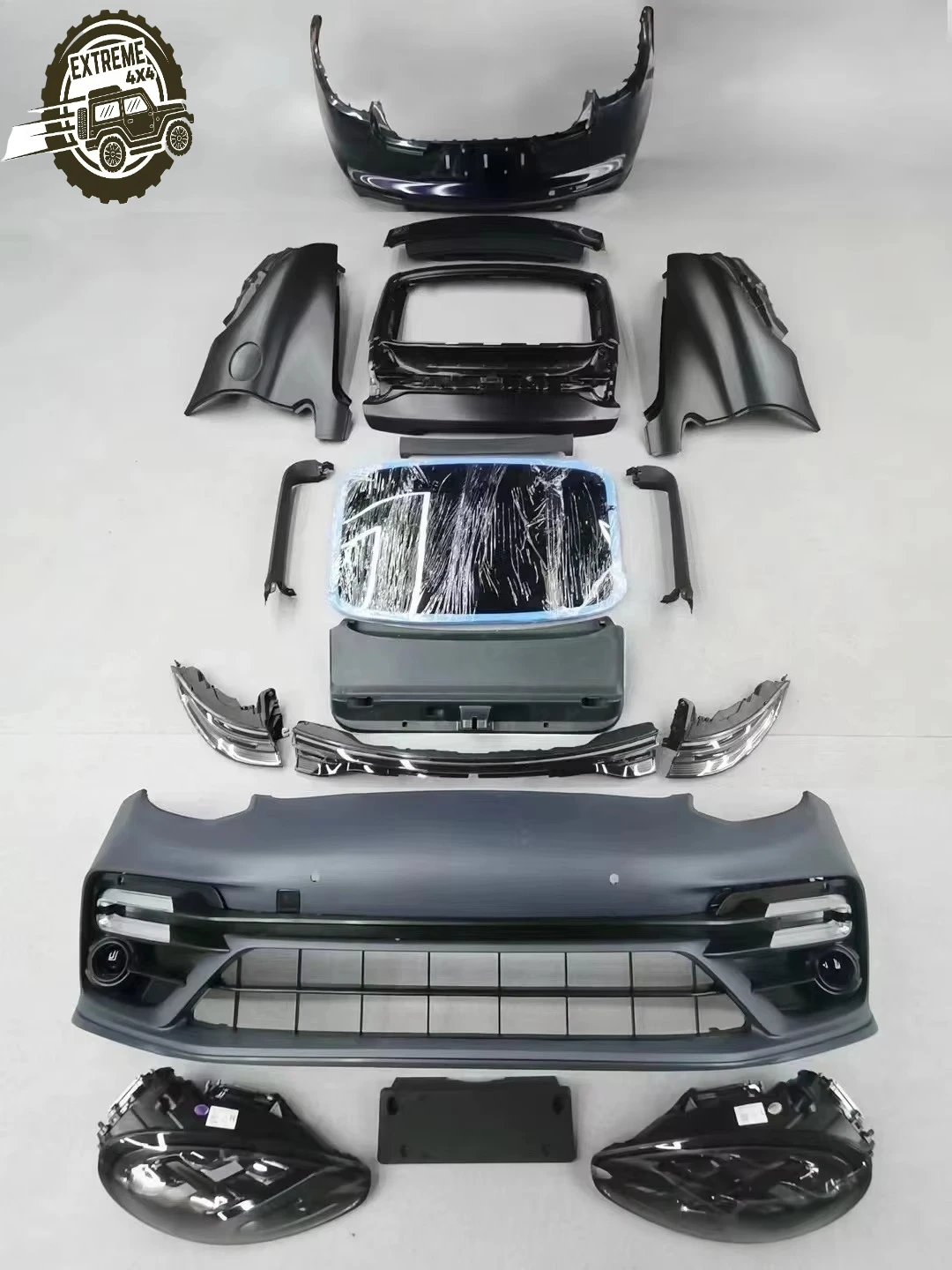 For 2010-2016 970.1 970.2 Upgrade to 971 Turbo S Modified Car Bumper Body Kit PDLS Headlight Porsche Panamera 970 Body Kit