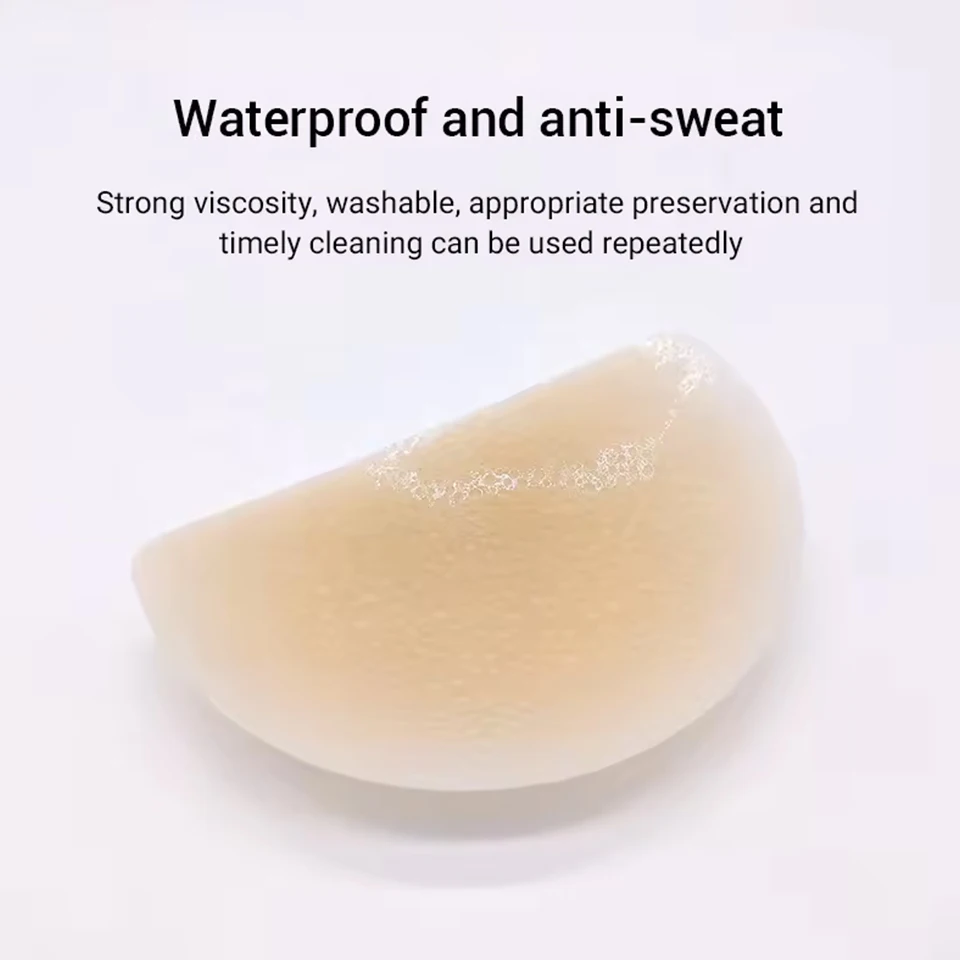 Opaque Nipples Cover Invisible Silicone Breast Pasties For Ashesive Chest Stickers Reusable Boob Tape For Backless Dress