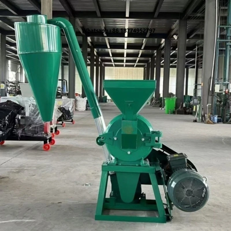 Grain Processing Machines Electric Corn Grain Rice Wheat Mill/ Corn Grinding Machine and Corn Flour Making Machine