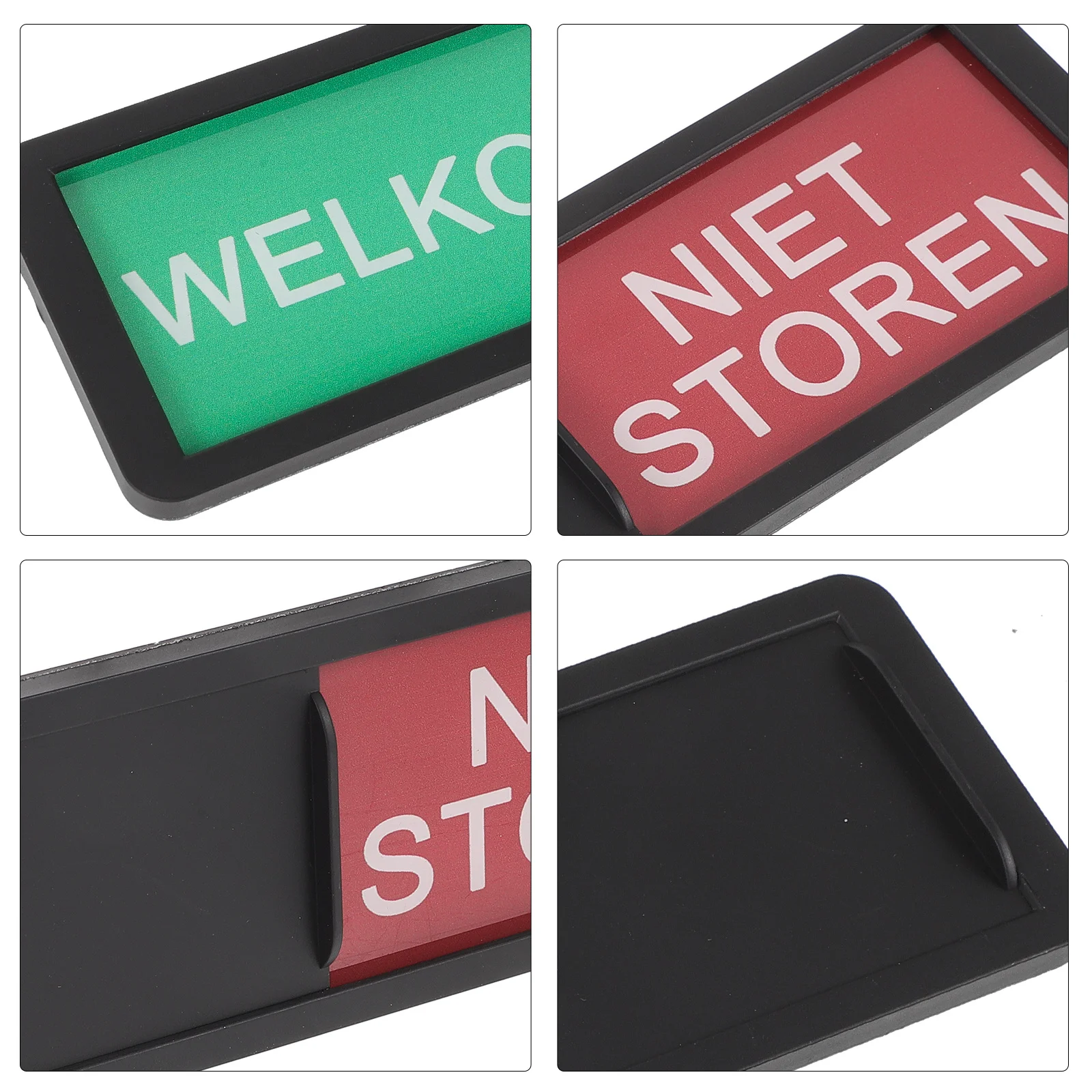 2Pcs Do Not Disturb Door Sign Privacy Magnetic Slider Welcome Indicator Perfect for Office Conference Do Not Disturb Door Sign