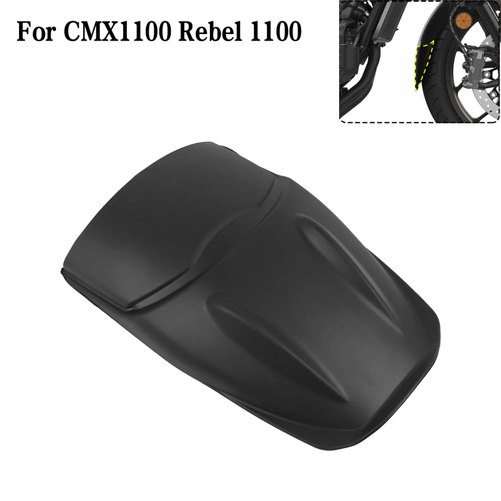 

For Honda Rebel 1100 CMX1100 CMX 1100 2021 2022 2023 2024 Motorcycle Front Fender Extender Mudguard Extension